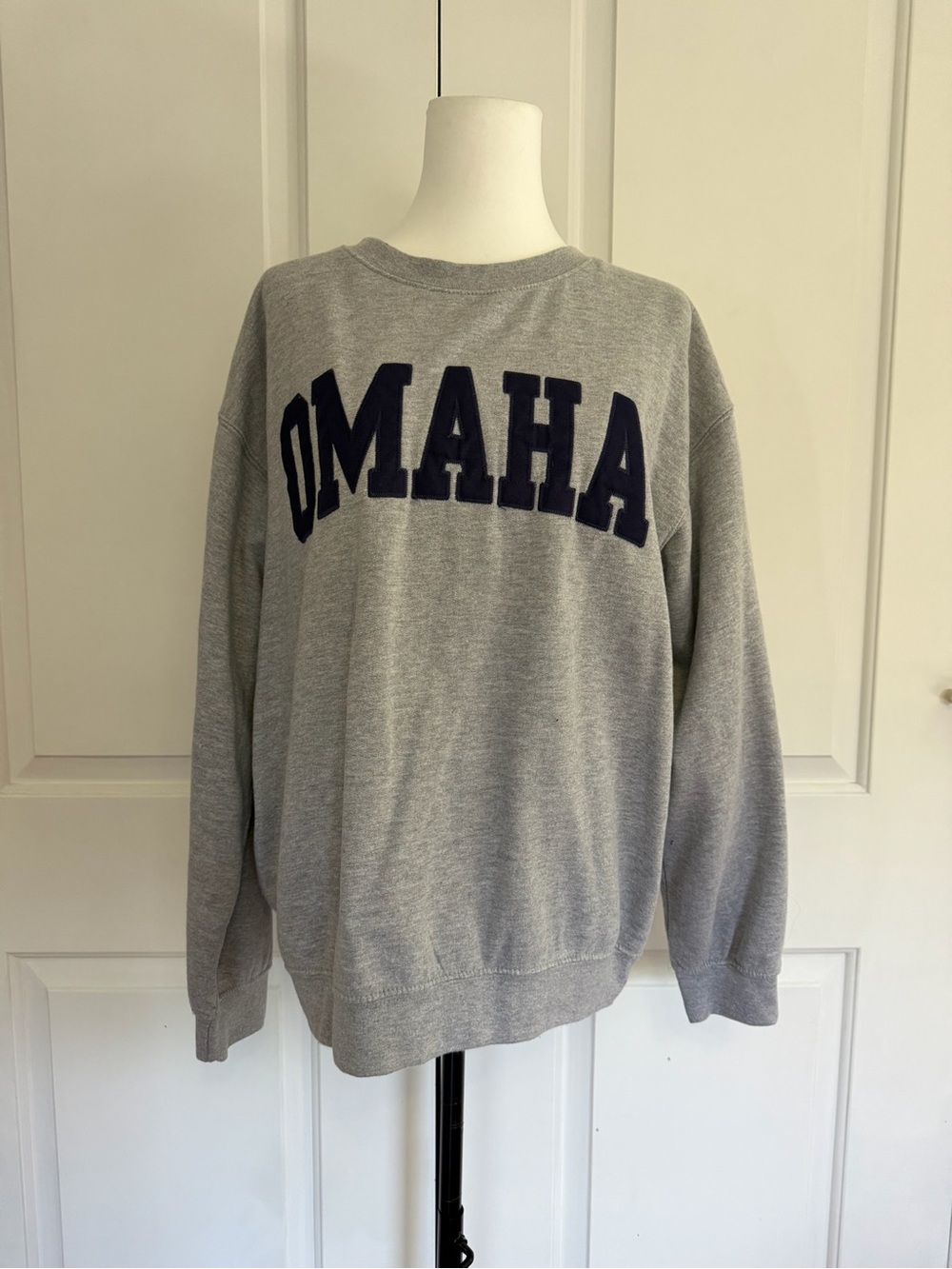 Omaha Grey Crewneck Sweatshirt - Men's never worn no tags